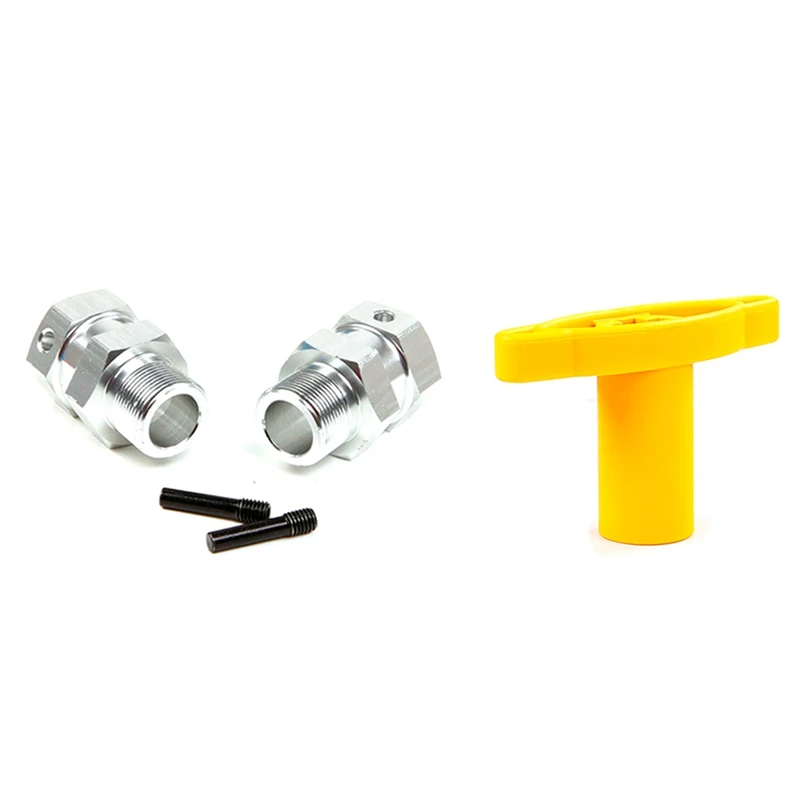 2 Pcs Hex HUB Set For 1/5 HPI KM ROFUN ROVAN Baja 5B RC CAR PARTS-Rear & 1 Pcs Wheel Wrench
2 Pcs Hex HUB Set For 1/5 HPI KM ROFUN ROVAN Baja 5B RC CAR PARTS-Rear & 1 Pcs Wheel Wrench