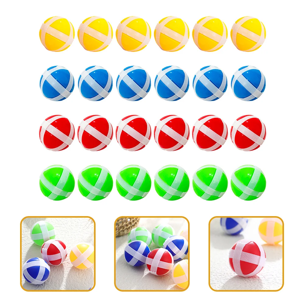 24 Pcs Sticky Ball Toy Dart Board Game Supplies Children Balls Accessories Outdoor Playset Hook Loop Toys Kids 
24 Pcs Sticky Ball Toy Dart Board Game Supplies Children Balls Accessories Outdoor Playset Hook Loop Toys Kids