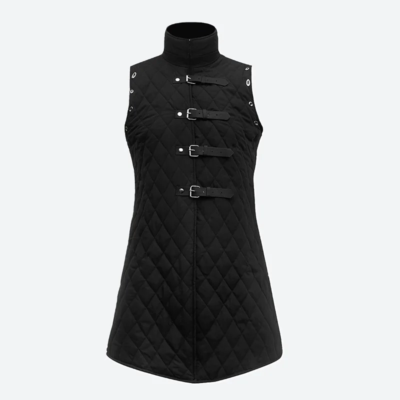 2023 Deluxe Retro Medieval Armour Cotton Men Sleeveless Tank Top Rivet Belt Buckle Cosplay Pirate Captain Jacket Style Clothing
2023 Deluxe Retro Medieval Armour Cotton Men Sleeveless Tank Top Rivet Belt Buckle Cosplay Pirate Captain Jacket Style Clothing