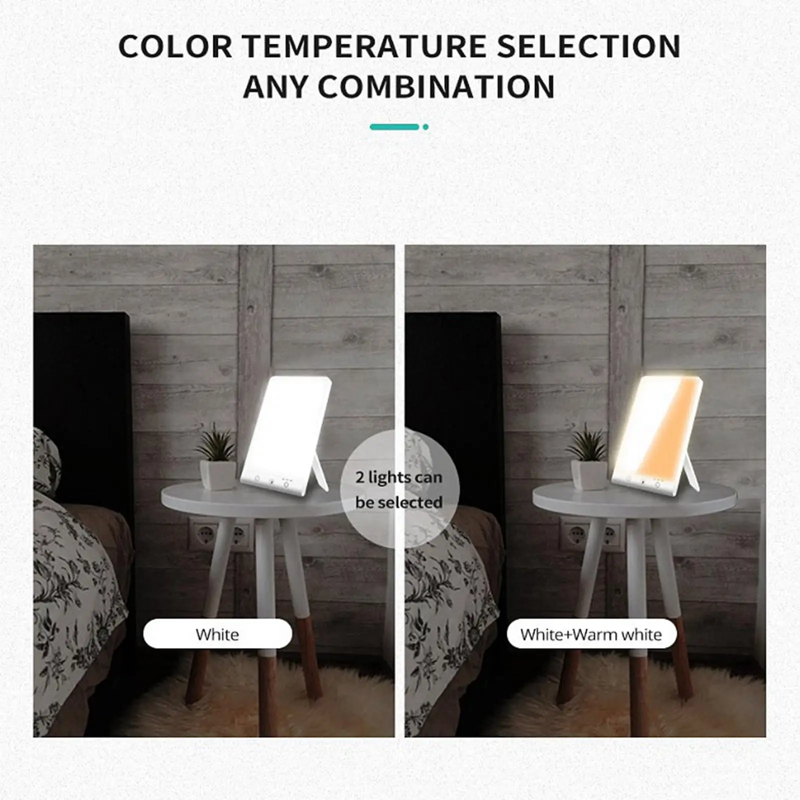 Sad Lamp Dimming USB Rechargable 3 Levels Dimming 
Sad Lamp Dimming USB Rechargable 3 Levels Dimming