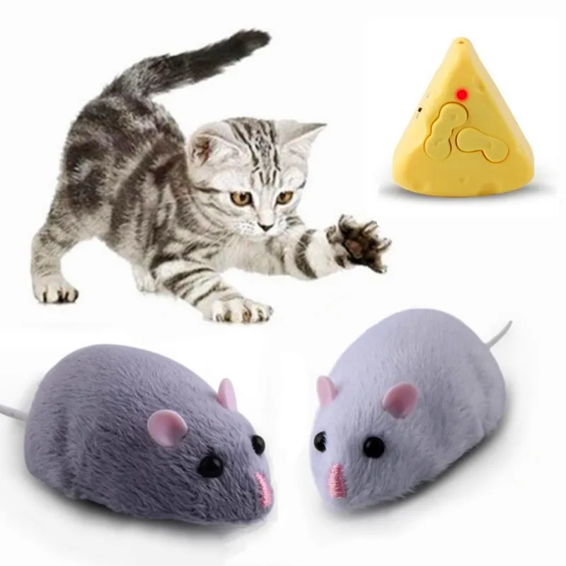 Funny Electronic Remote Control Mouse Pet Cat Toys Plush Emulation Rat for Dog Wireless RC Mice Interactive Cat Toy Pet Products
Funny Electronic Remote Control Mouse Pet Cat Toys Plush Emulation Rat for Dog Wireless RC Mice Interactive Cat Toy Pet Products