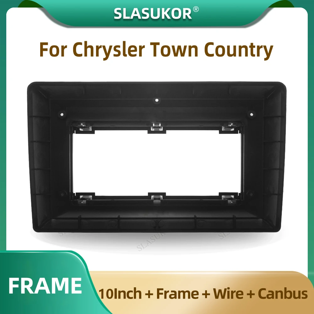 10 Inch Car Radio Fascia For Chrysler Town Country 2007-2010 Car Radio Panel Player Audio Frame Dashboard Mount Kit With Wire
10 Inch Car Radio Fascia For Chrysler Town Country 2007-2010 Car Radio Panel Player Audio Frame Dashboard Mount Kit With Wire