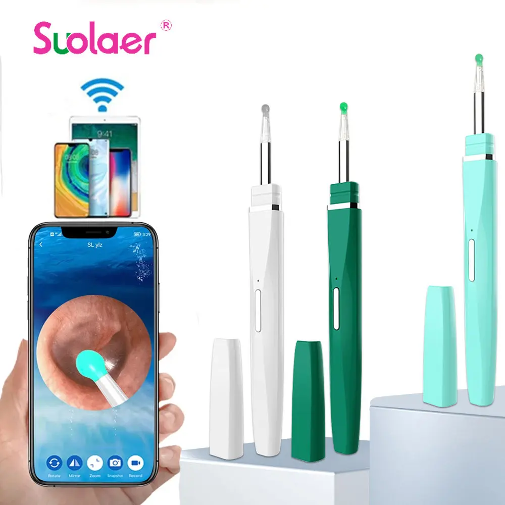Rechargeable Wifi Visual Portable Ear Cleaner Ear Wax Removal Kits Smart HD Visual Ear Scooper Earpicks For Adults & Children
Rechargeable Wifi Visual Portable Ear Cleaner Ear Wax Removal Kits Smart HD Visual Ear Scooper Earpicks For Adults & Children