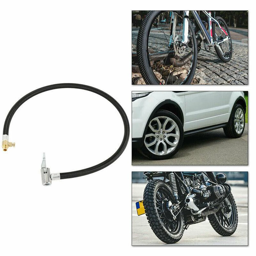 Car Air Tyre Inflator Pump Hose Tire Adapter Chuck Valve Connector Clip Car Air Pump Extension Tube 60CM Long Can Be Deflated
Car Air Tyre Inflator Pump Hose Tire Adapter Chuck Valve Connector Clip Car Air Pump Extension Tube 60CM Long Can Be Deflated