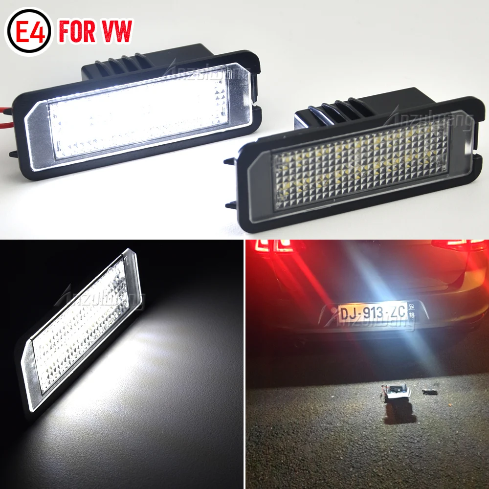 2Pcs LED License Plate Lights Number Plate Lamp For VW Amarok Eos Golf6/Golf7 Gol Golf 5 New Beetle Cabrio Polo/Derby Passat
2Pcs LED License Plate Lights Number Plate Lamp For VW Amarok Eos Golf6/Golf7 Gol Golf 5 New Beetle Cabrio Polo/Derby Passat