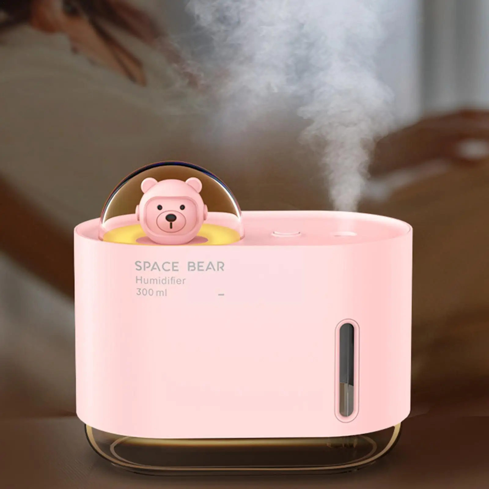 Cute Space Bear Silent Humidifier Night Lights Usb Essential Diffuser Oil Mini Lights Purifier Led Portable Atomizer Aroma H4d6
Cute Space Bear Silent Humidifier Night Lights Usb Essential Diffuser Oil Mini Lights Purifier Led Portable Atomizer Aroma H4d6