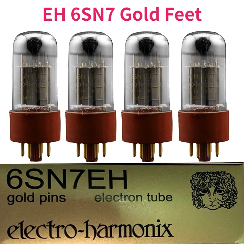 

EH 6SN7 Tube Power Amplifier Vacuum Tube Gold Feet Instead of 6N8P 6H8C CV181 5692 6F8G CV1988 Fully Matched Audio Amplifier