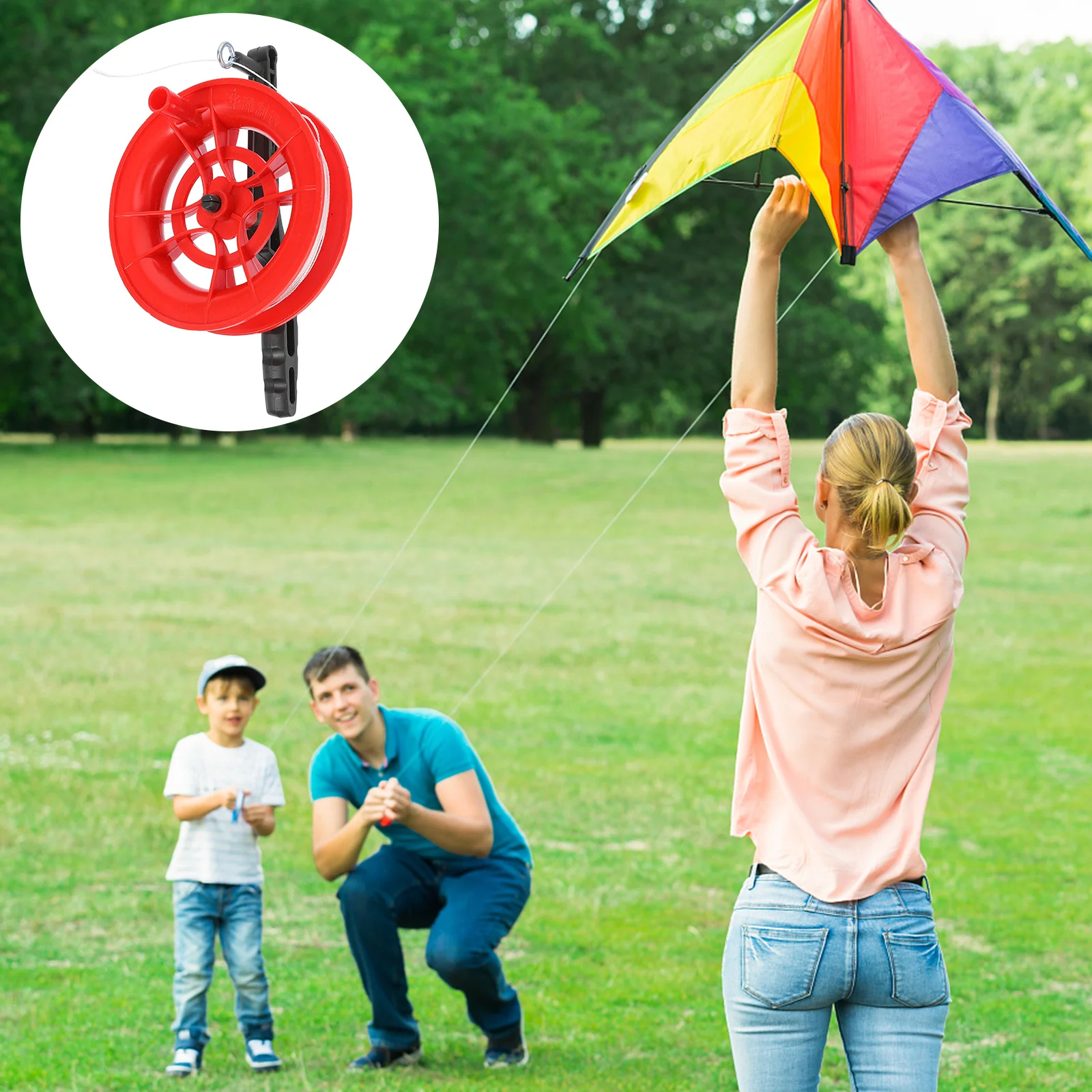 Kite Reel String Winder Line Spool Flying Wheel Grip Winding Accessories Kids Cord Outdoor Adults Game Holder Reels Tool 100M
Kite Reel String Winder Line Spool Flying Wheel Grip Winding Accessories Kids Cord Outdoor Adults Game Holder Reels Tool 100M