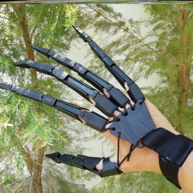 Halloween Articulated Fingers Scarry Fake Fingers Skeleton Hands Realistic Horror Ghost Claw Props Cosplay Gear Finger Glove
Halloween Articulated Fingers Scarry Fake Fingers Skeleton Hands Realistic Horror Ghost Claw Props Cosplay Gear Finger Glove
