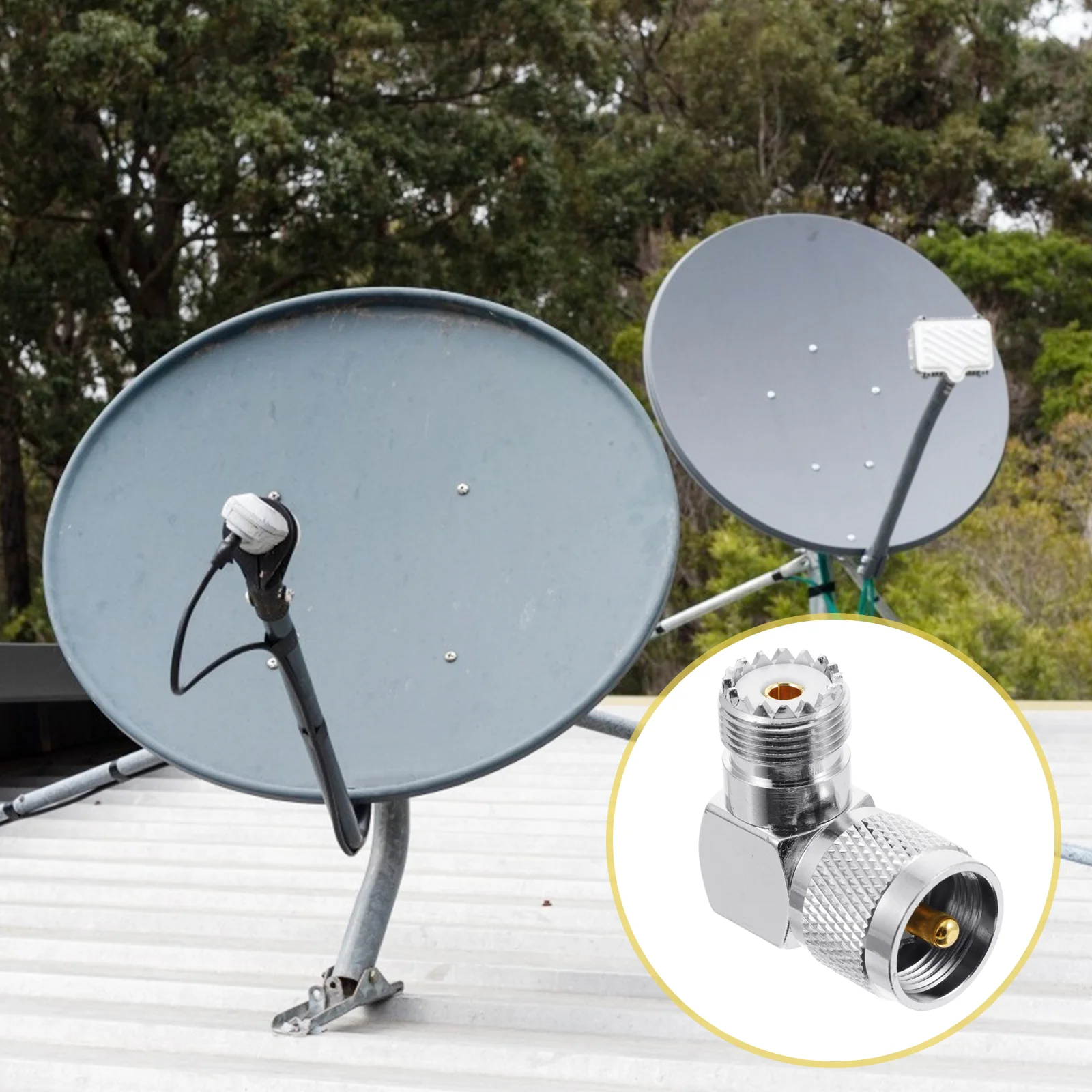 1 Pc RF Adapter Durable Prime Premium Sturdy Connector for Antenna Speaker
1 Pc RF Adapter Durable Prime Premium Sturdy Connector for Antenna Speaker