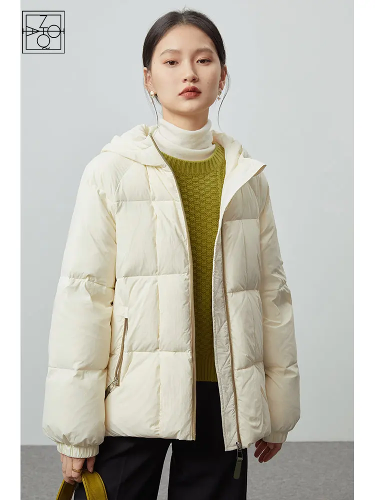 ZIQIAO 86G Filling Capacity Short Goose Down Light Puff Down Jacket Women Winter 2022 Optional Length Commuter Female Down Coat
ZIQIAO 86G Filling Capacity Short Goose Down Light Puff Down Jacket Women Winter 2022 Optional Length Commuter Female Down Coat