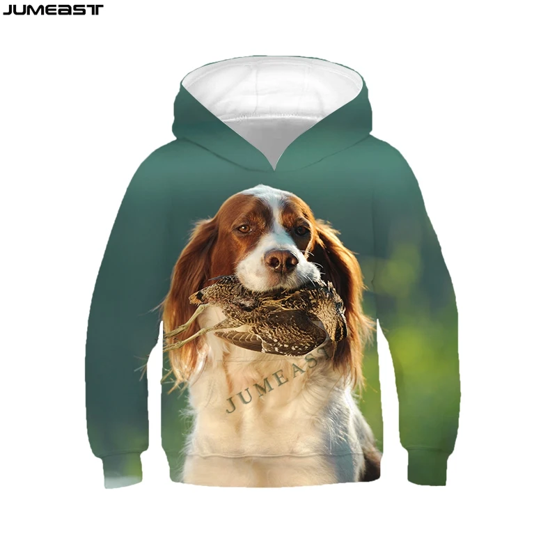Jumeast Y2k Men Women 3D Children Sweatshirt Dog Hunting Hunter Duck Long Sleeve Kids Cap Hoody Sport Pullover Hoodies
Jumeast Y2k Men Women 3D Children Sweatshirt Dog Hunting Hunter Duck Long Sleeve Kids Cap Hoody Sport Pullover Hoodies