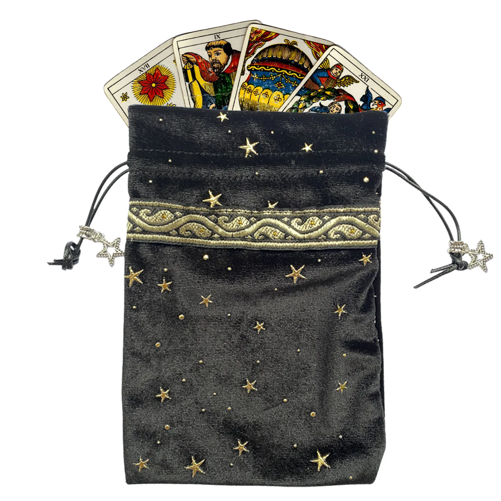 Tarot Card Bag Velvet Bags with Drawstrings Oracle Card Storage Bag Board Game Drawstring Bag Travel Gift Bag for Tarot Card
Tarot Card Bag Velvet Bags with Drawstrings Oracle Card Storage Bag Board Game Drawstring Bag Travel Gift Bag for Tarot Card