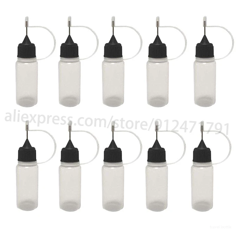 10Pcs 10ml Empty Plastic Dropper Bottles Squeezable Needle Tip Bottle Applicator Refillable, with Long Tip Caps for Glue DIY
10Pcs 10ml Empty Plastic Dropper Bottles Squeezable Needle Tip Bottle Applicator Refillable, with Long Tip Caps for Glue DIY