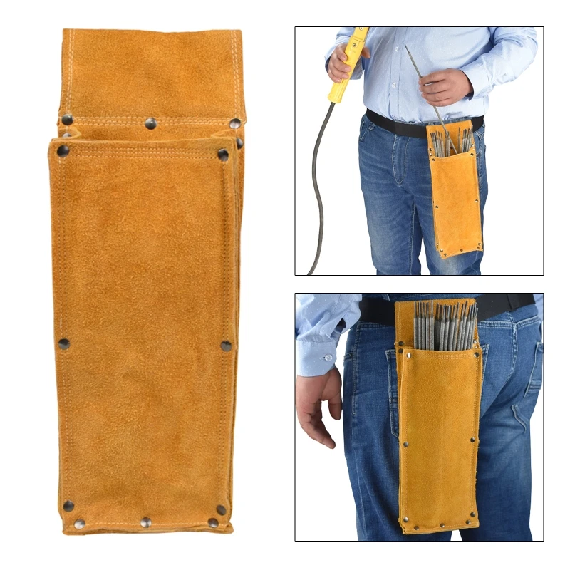 Practical Welding Rod Storage Bag Leather Electrode Flame Resistance Welding Rod Holder Welding Rod Storage Container
Practical Welding Rod Storage Bag Leather Electrode Flame Resistance Welding Rod Holder Welding Rod Storage Container