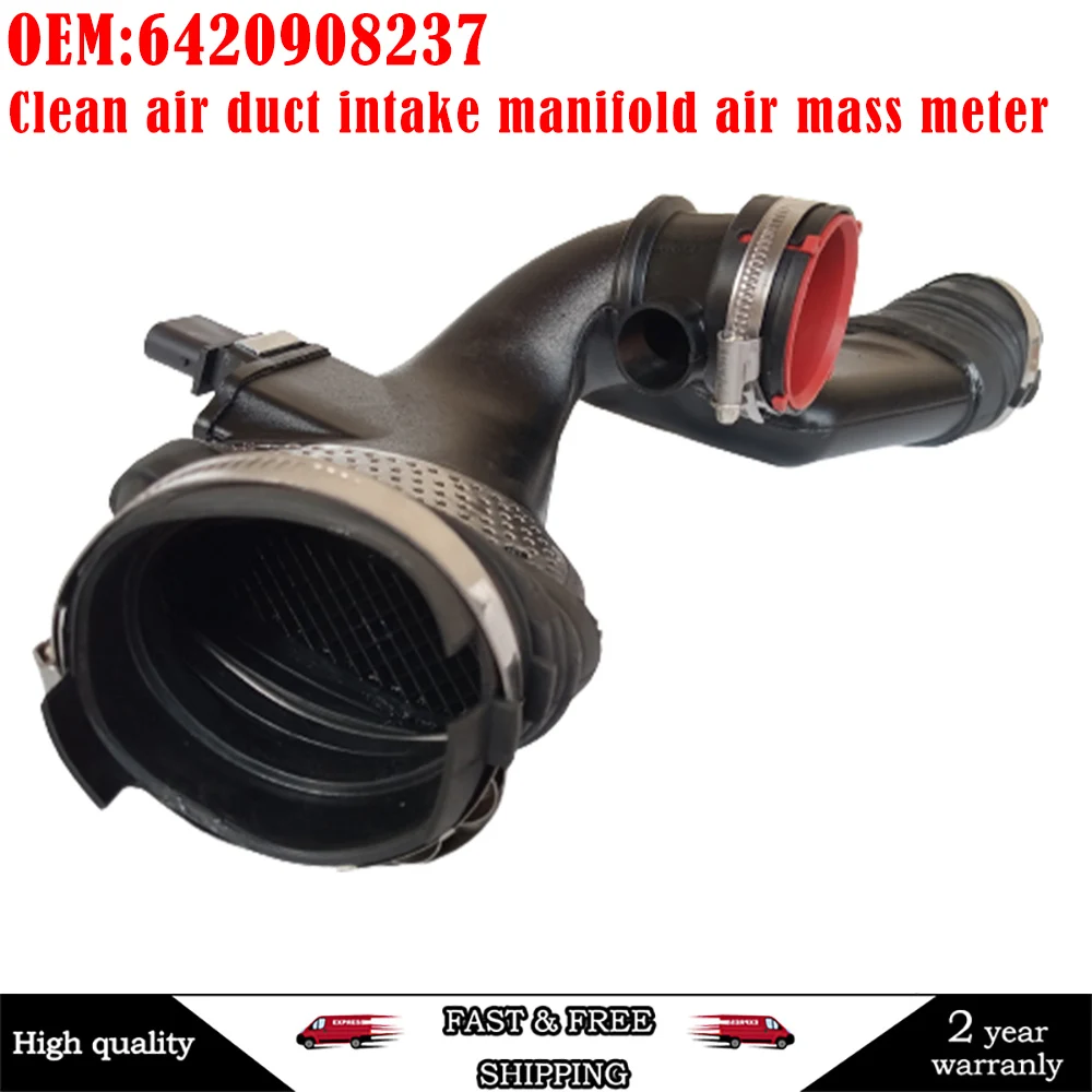 Clean air duct intake manifold air mass meter For Mercedes OM642 CDI V6 A6420908237, A 642 090 82 37, 6420908237
Clean air duct intake manifold air mass meter For Mercedes OM642 CDI V6 A6420908237, A 642 090 82 37, 6420908237