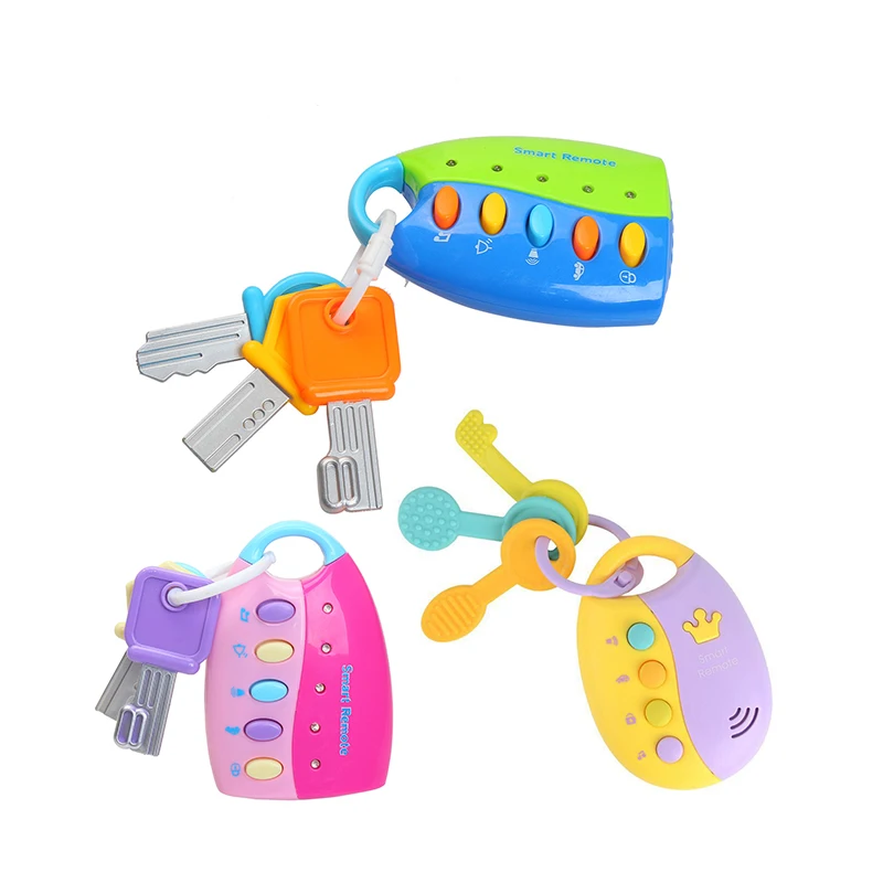 Key Shape Tooth Tape Car Remote Control Toy Light-emitting Sound Children Early Education Toys
Key Shape Tooth Tape Car Remote Control Toy Light-emitting Sound Children Early Education Toys