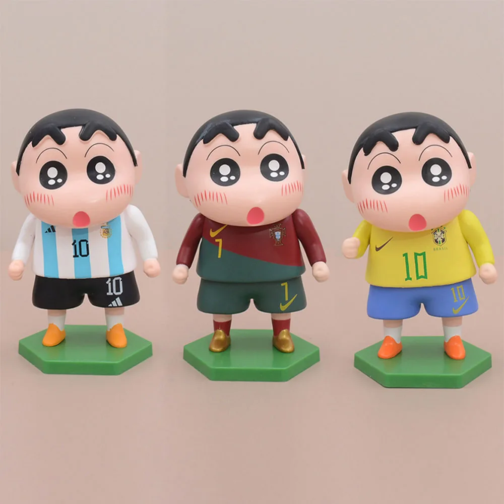 Anime Figure Crayon Shin-chan Cartoon Decoration Toy Football Player Series Christmas Gifts for Boys Girls Kawaii Cartoon Model
Anime Figure Crayon Shin-chan Cartoon Decoration Toy Football Player Series Christmas Gifts for Boys Girls Kawaii Cartoon Model