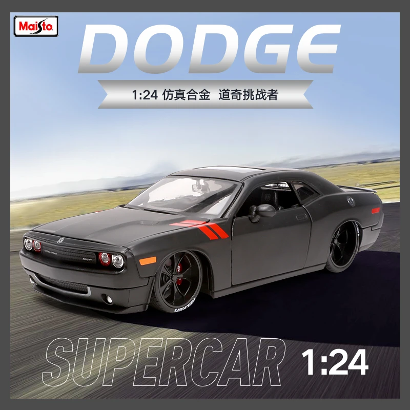 Модель автомобиля Maisto 1:24 2008 Dodge Challenger из сплава, литой металлический игрушечный спортивный автомобиль, модель высокой имитации, Коллекционн...
Модель автомобиля Maisto 1:24 2008 Dodge Challenger из сплава, литой металлический игрушечный спортивный автомобиль, модель высокой имитации, Коллекционн...