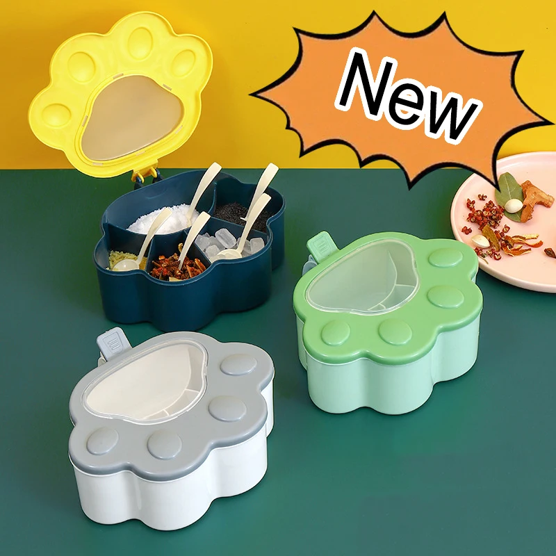 5 in 1 Plastic Spice Box With Spoon Kitchen Spice Organizer Set Salt And Pepper Seasoning Box Kitchen Spice Storage Container
5 in 1 Plastic Spice Box With Spoon Kitchen Spice Organizer Set Salt And Pepper Seasoning Box Kitchen Spice Storage Container