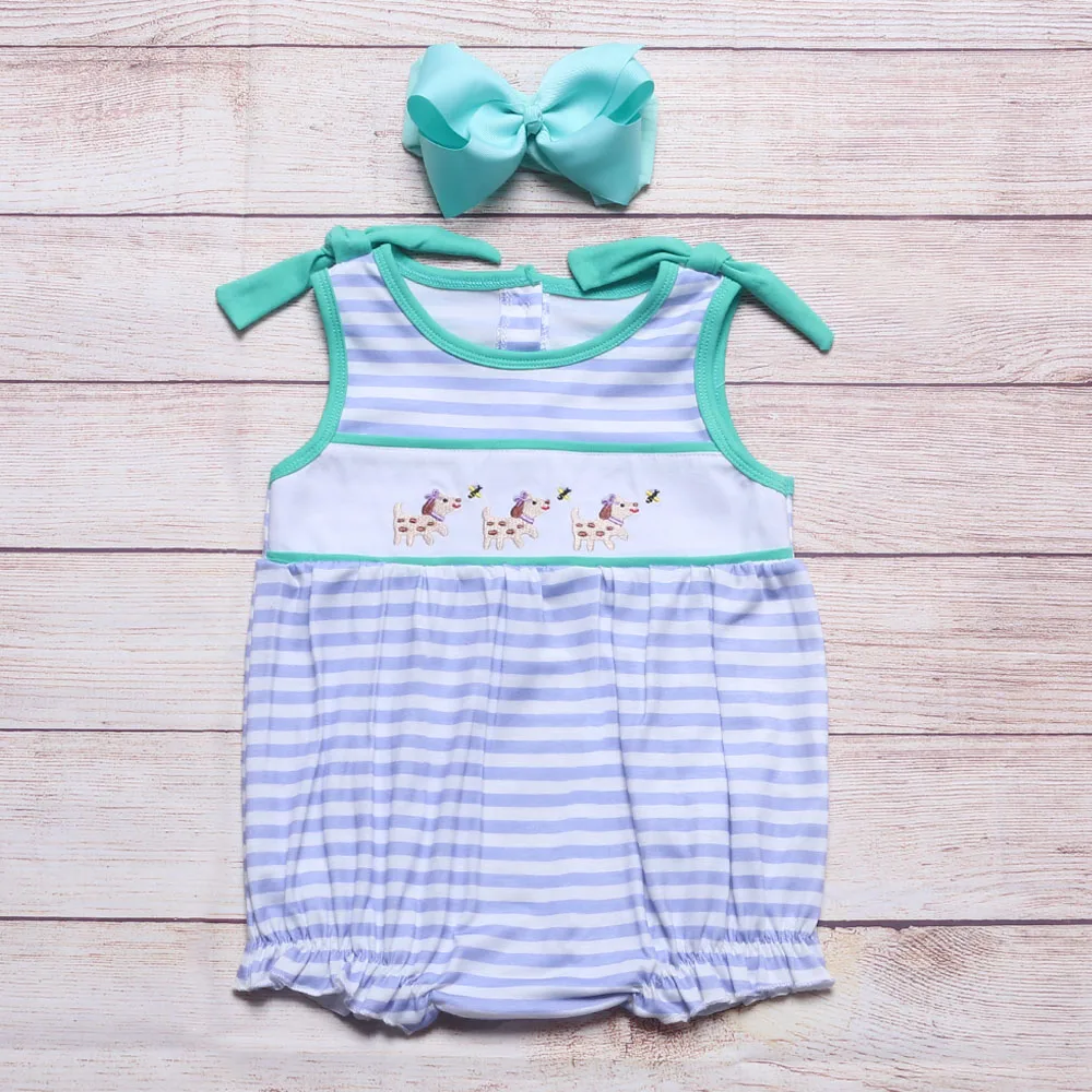 One-Piece Cotton Clothes For Summer New Style Cute Puppy Rompers Pretty Sleeveless Jumpsuit For 0-3T Girl
One-Piece Cotton Clothes For Summer New Style Cute Puppy Rompers Pretty Sleeveless Jumpsuit For 0-3T Girl