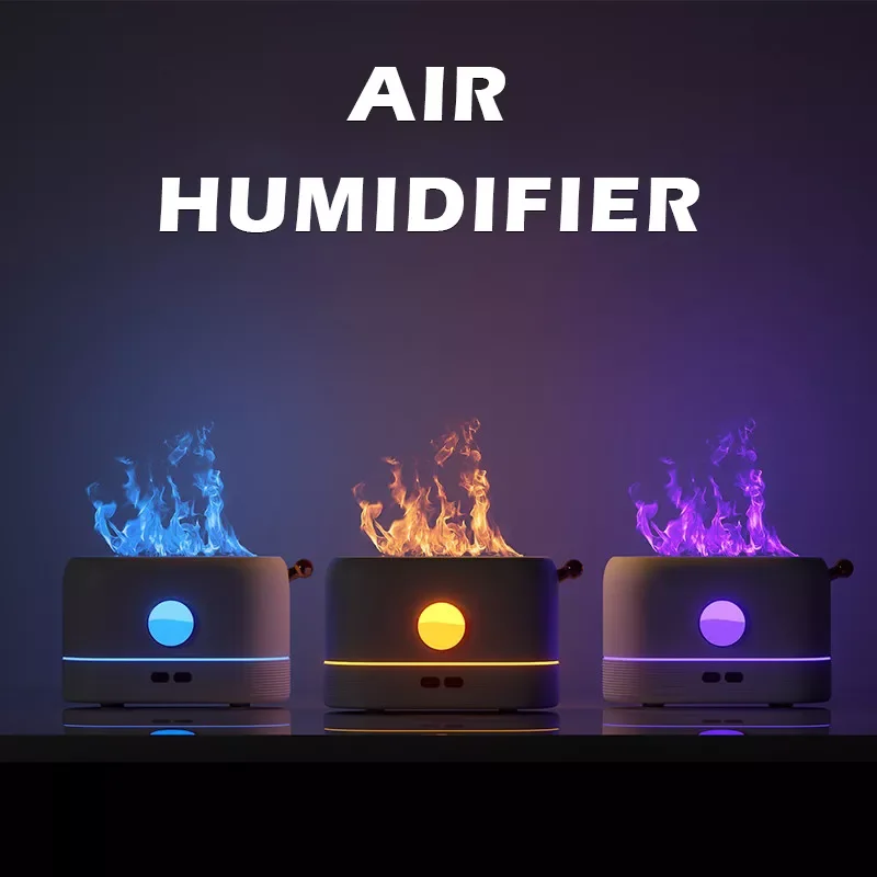 2022NEW Humidifier USB Diffuser with Flame Aroma Diffuser Ultrasonic Air Humidifier Home Office Fragrance Soothing Sleep Nebuliz
2022NEW Humidifier USB Diffuser with Flame Aroma Diffuser Ultrasonic Air Humidifier Home Office Fragrance Soothing Sleep Nebuliz