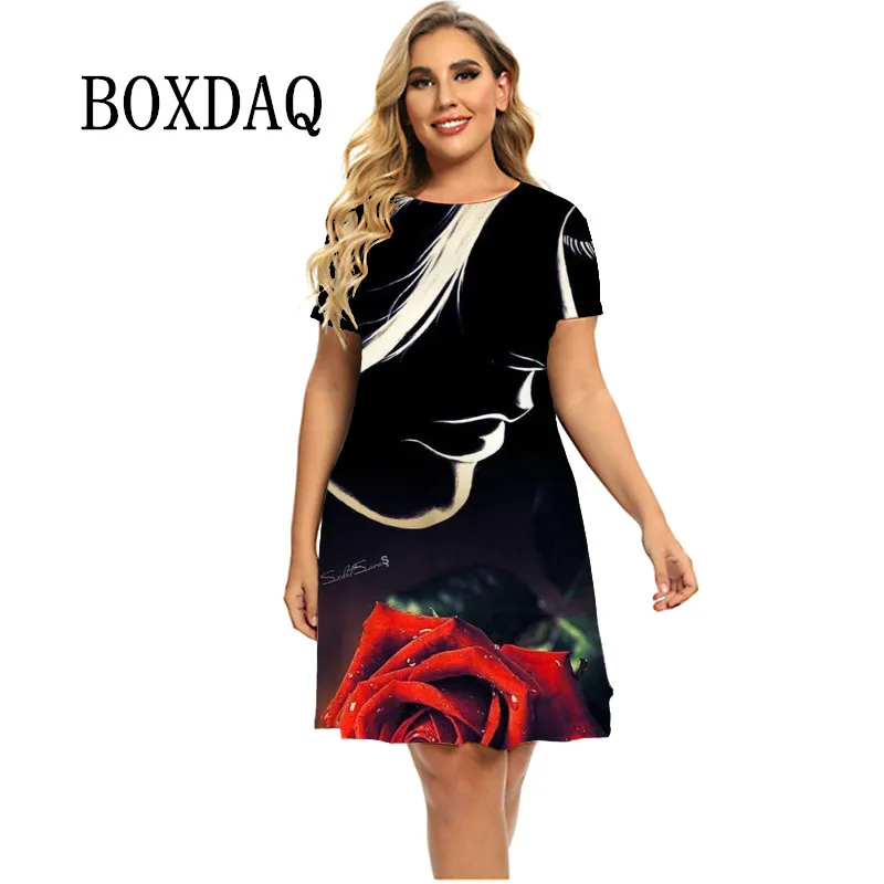 Cartoon Face Women Sundress Dress Summer Vintage Print A-line Dress Oversize Short Sleeve Loose Casual Beach Mini Dress Vestidos
Cartoon Face Women Sundress Dress Summer Vintage Print A-line Dress Oversize Short Sleeve Loose Casual Beach Mini Dress Vestidos