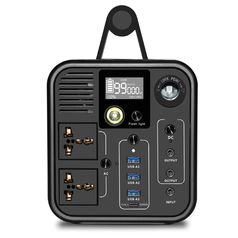 Solar Power Bank 157500mAh 600W Potable Power Station Portable External Battery Pack Rich Interfaces Free Electricity
Solar Power Bank 157500mAh 600W Potable Power Station Portable External Battery Pack Rich Interfaces Free Electricity