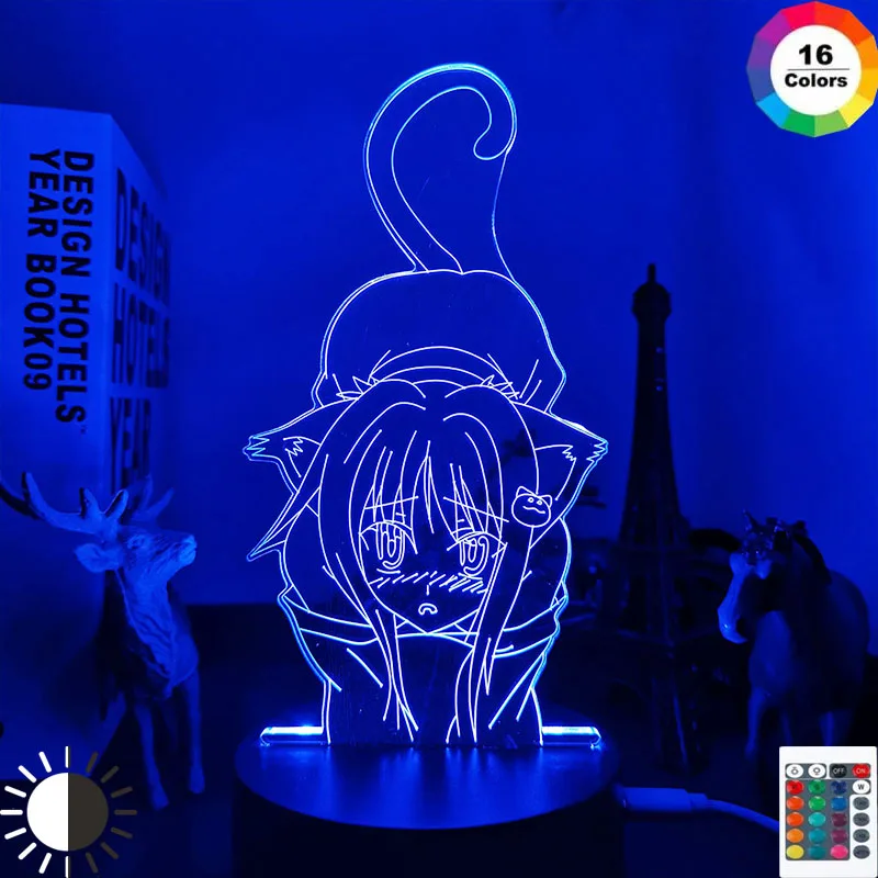 3d Anime Lamp High School DxD Shirone Toujou for Bedroom Decor Light Birthday Gifts for Women Men Konosuba Manga Led Night Light 
3d Anime Lamp High School DxD Shirone Toujou for Bedroom Decor Light Birthday Gifts for Women Men Konosuba Manga Led Night Light