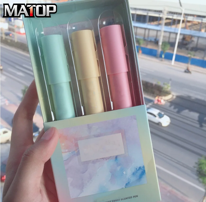 Scented Highlighter Solid rotating retractable creative marker pen Floral Sweetheart Fragrance Pen Set of 3 Fragrance Floral
Scented Highlighter Solid rotating retractable creative marker pen Floral Sweetheart Fragrance Pen Set of 3 Fragrance Floral