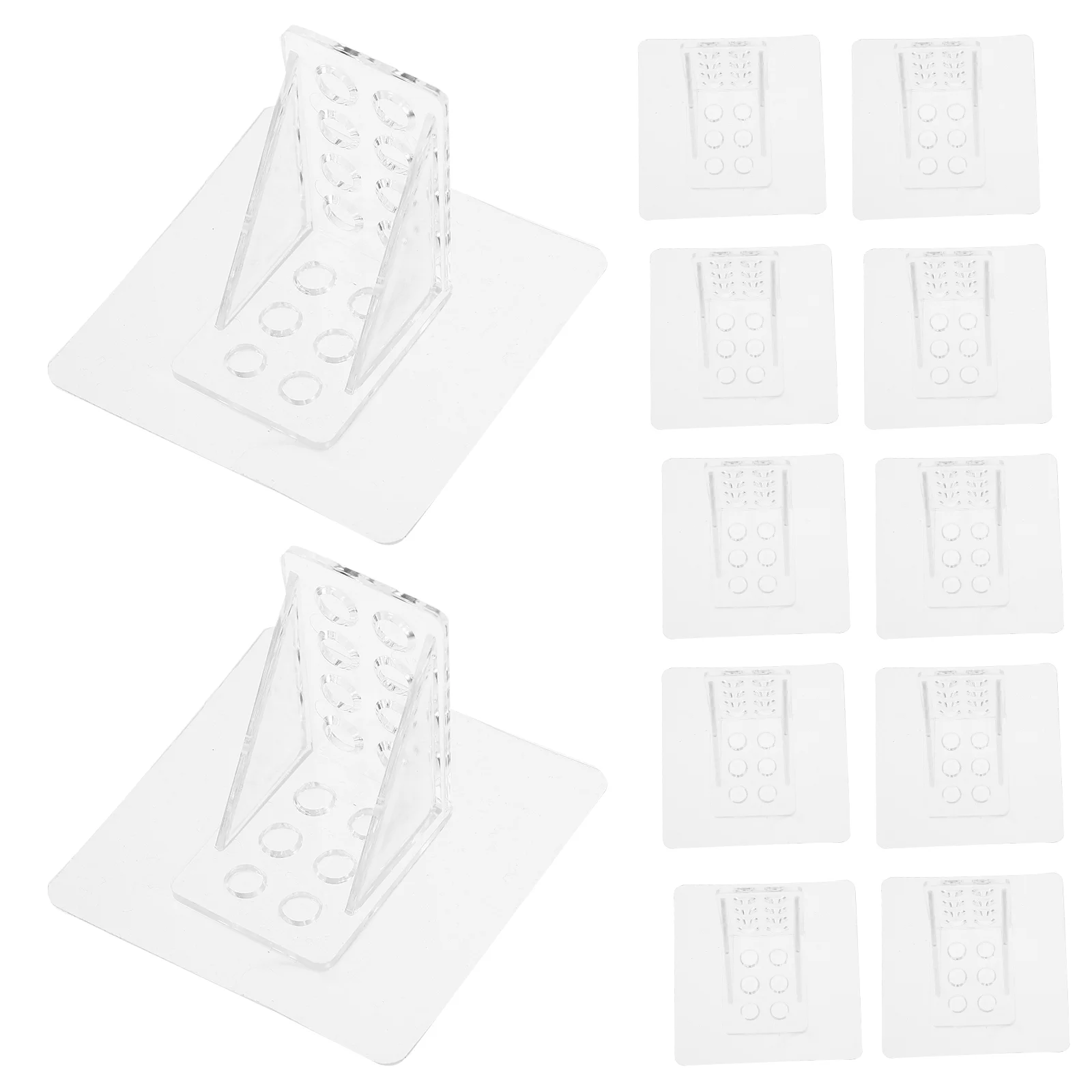 12 Pcs Shelf Holder Kickstand Pegs Shelves Tripod Pin Abs Household Holders Kitchen Cabinet DIY Clips
12 Pcs Shelf Holder Kickstand Pegs Shelves Tripod Pin Abs Household Holders Kitchen Cabinet DIY Clips