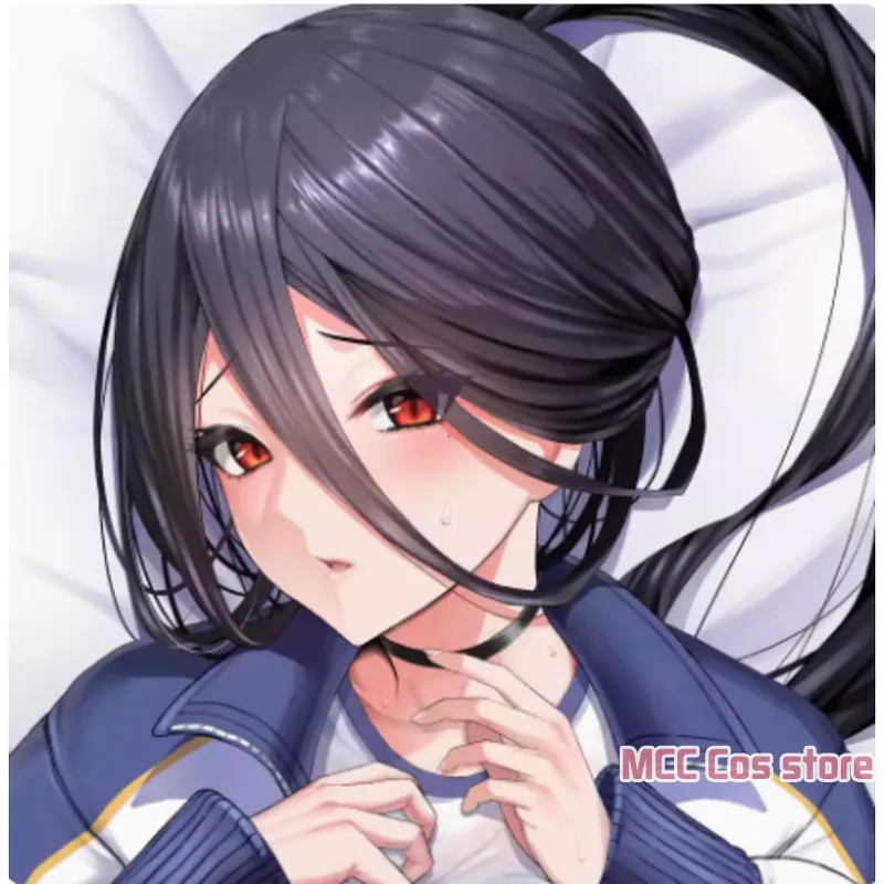 Аниме Синий архив Hanekawa Hasumi Сексуальная Подушка дакимакура с рисунком под кожу
