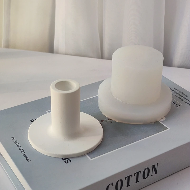 Resin Candle Holder Silicone Moulds Crystal Cylindrical Candle Holder Mould Candlestick Epoxy Casting Mould DIY Tool 
Resin Candle Holder Silicone Moulds Crystal Cylindrical Candle Holder Mould Candlestick Epoxy Casting Mould DIY Tool