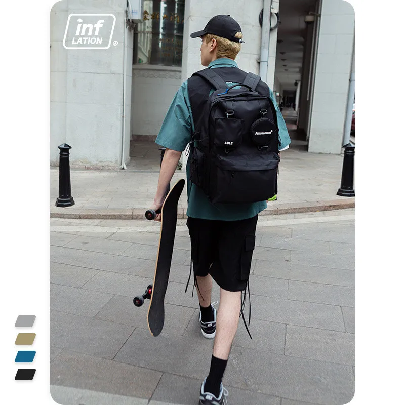 Новый Съемный вместительный дорожный рюкзак Inflation 2022, практичный Повседневный японский рюкзак, мужская сумка для компьютера
Новый Съемный вместительный дорожный рюкзак Inflation 2022, практичный Повседневный японский рюкзак, мужская сумка для компьютера