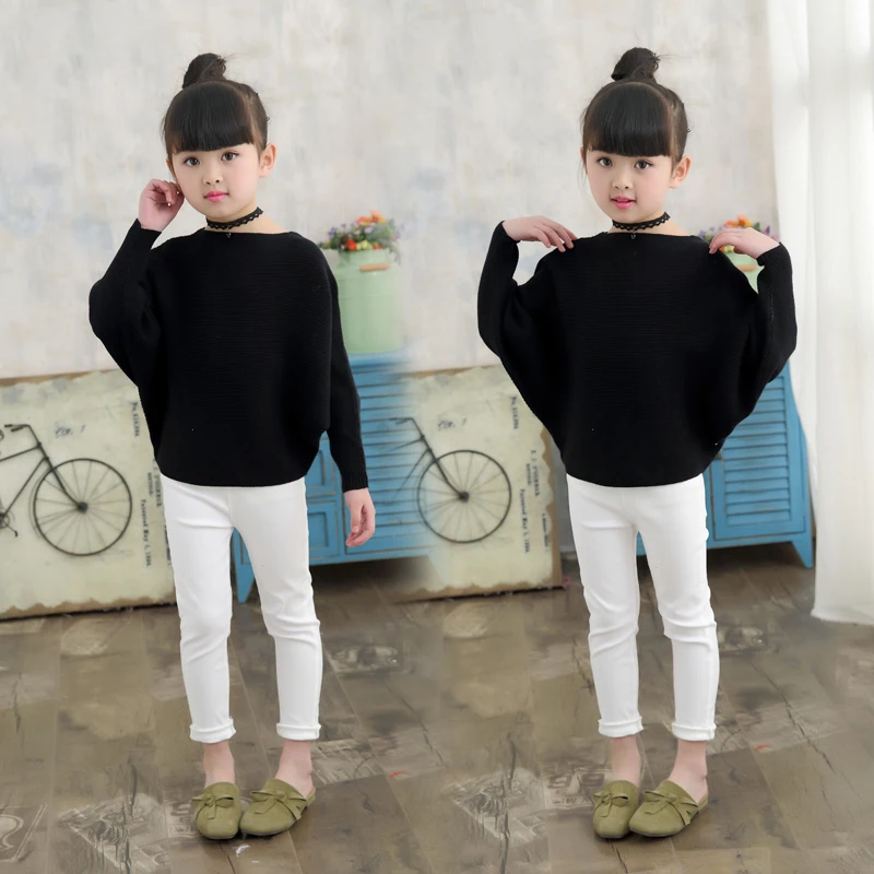 Autumn Children's Clothes Girls Knitted Sweaters Solid Thin Girl Bat Sweaters for Girls Big Kids Pullovers Sweater Girls Sweater
Autumn Children's Clothes Girls Knitted Sweaters Solid Thin Girl Bat Sweaters for Girls Big Kids Pullovers Sweater Girls Sweater
