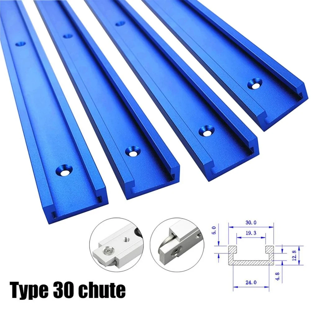 30 Type T-Tracks 100-500mm Jig Slot Track Connector Fixture Miter Bar Slider Table Saw Router Chute Rail Woodworking Bench Tool
30 Type T-Tracks 100-500mm Jig Slot Track Connector Fixture Miter Bar Slider Table Saw Router Chute Rail Woodworking Bench Tool