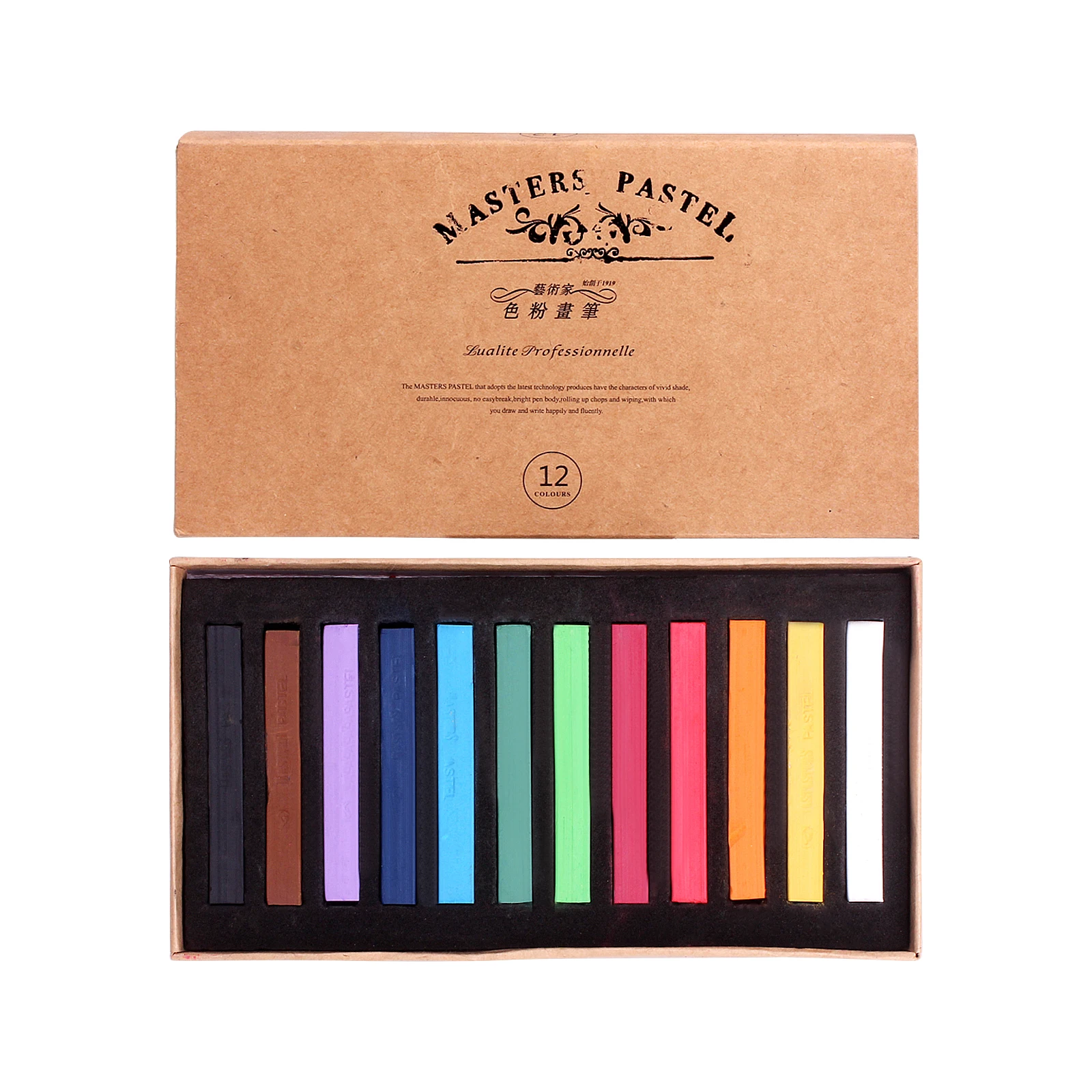Square Pastel Set 12/24/36/48 Colors Chalk Color Crayon Brush Stationery for Students Art Drawing Sticks Non Toxic
Square Pastel Set 12/24/36/48 Colors Chalk Color Crayon Brush Stationery for Students Art Drawing Sticks Non Toxic
