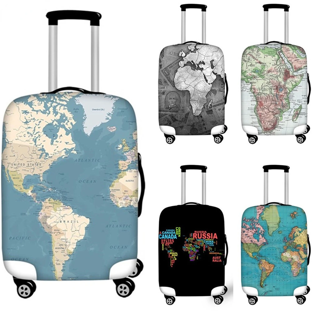 HOMDOW Travel Accessories World Map Thick Luggage Cover Trunk Case Apply to 18-32 inch Traveling Suitcase Protective Cover
HOMDOW Travel Accessories World Map Thick Luggage Cover Trunk Case Apply to 18-32 inch Traveling Suitcase Protective Cover