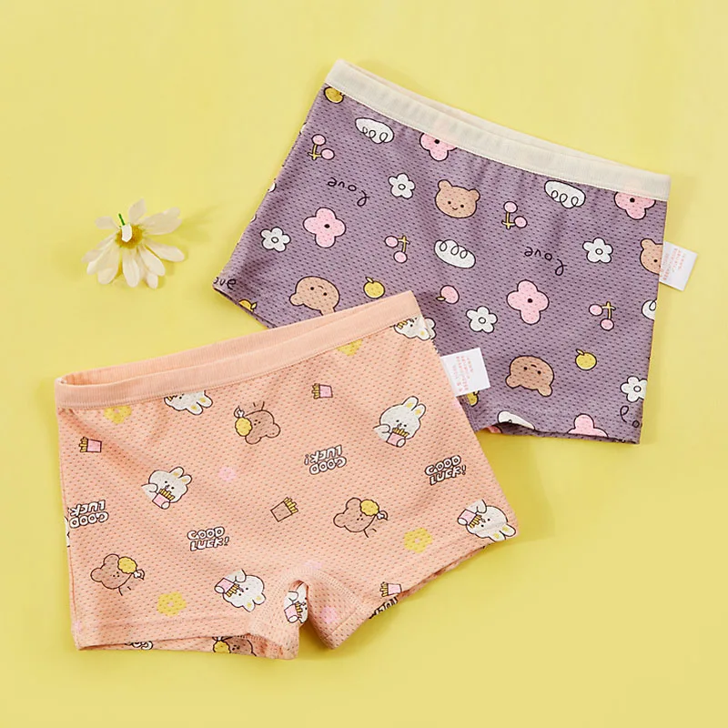 3-8 year old girl's boxer briefs select high-quality cotton, comfortable and breathable without clipping PP
3-8 year old girl's boxer briefs select high-quality cotton, comfortable and breathable without clipping PP