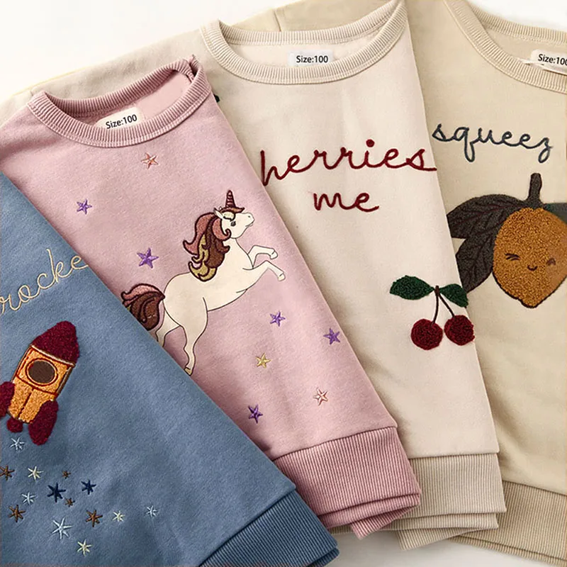 Kids Sweatshirts for Boys Girls Cute Long Sleeve Sweatshirts Children's Cotton Pullover Top
Kids Sweatshirts for Boys Girls Cute Long Sleeve Sweatshirts Children's Cotton Pullover Top