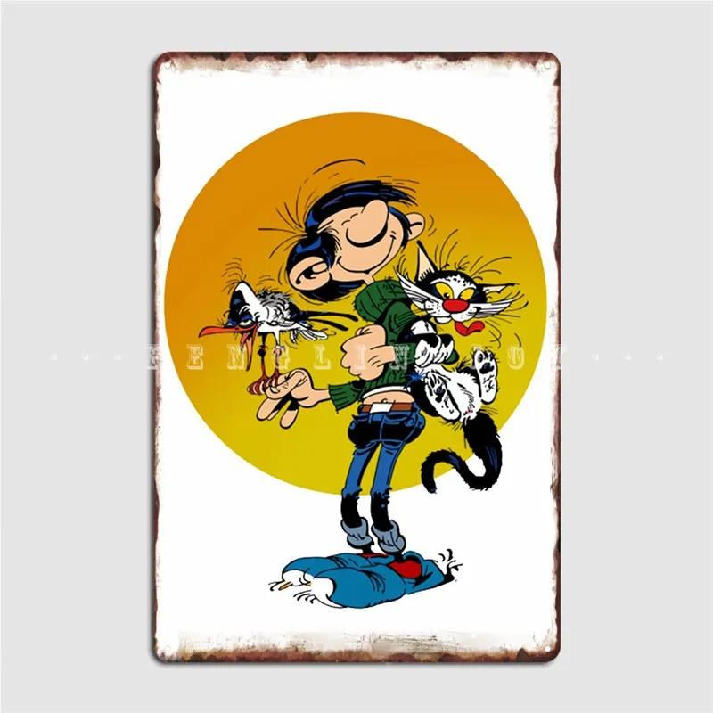 Gaston Lagaffe Poster Metal Plaque Vintage Party Pub Garage Decoration Tin Sign Poster
Gaston Lagaffe Poster Metal Plaque Vintage Party Pub Garage Decoration Tin Sign Poster