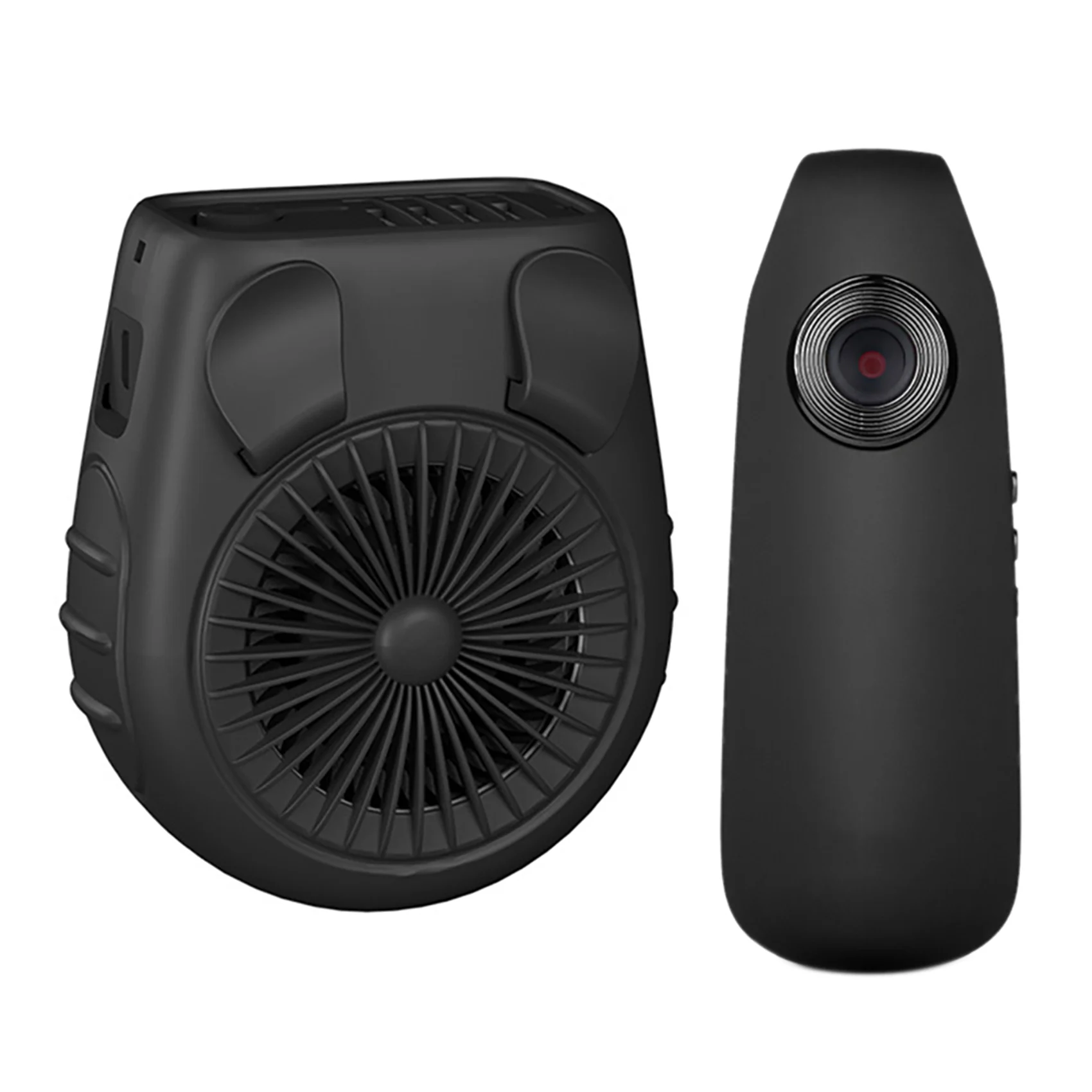 Mini Portable Fan Waist Clip Fan With 1080P HD Video Camera Portable Mini Camera
Mini Portable Fan Waist Clip Fan With 1080P HD Video Camera Portable Mini Camera