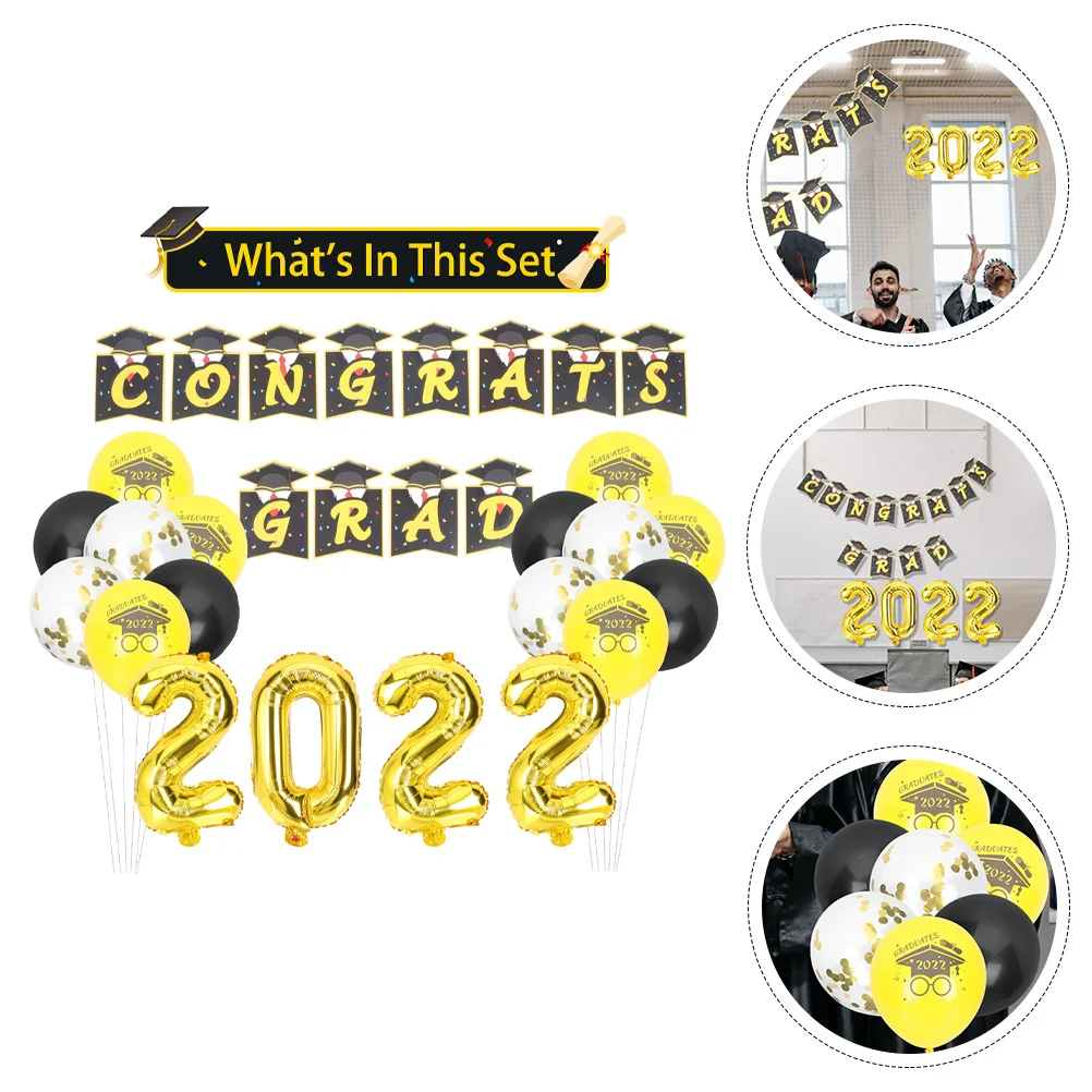 1 Набор воздушных шаров на выпускной
1 Набор воздушных шаров на выпускной