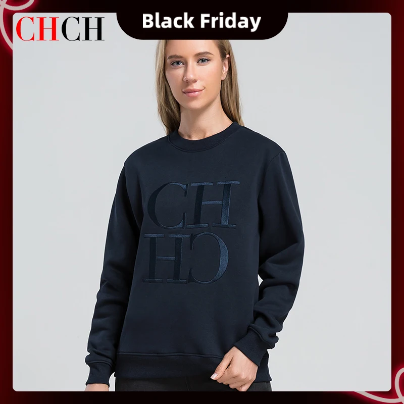 CHCH 2022 Fashion Men's and Women's Sweater 100% Cotton Embroidered Letters Soft Autumn and Winter Clothing Women's Sweater
CHCH 2022 Fashion Men's and Women's Sweater 100% Cotton Embroidered Letters Soft Autumn and Winter Clothing Women's Sweater
