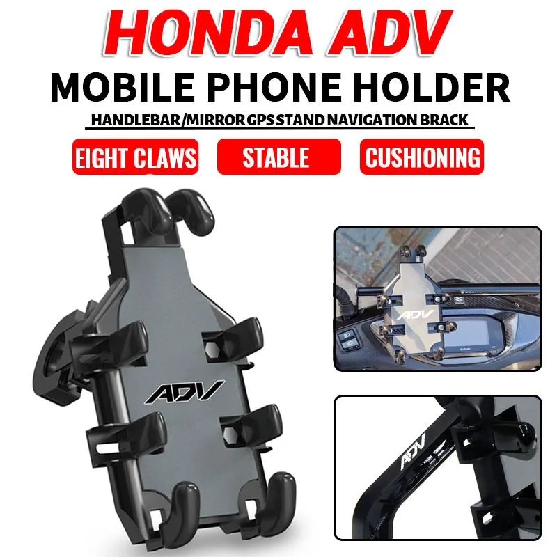 For Honda Xadv 750 350 Adv150 Adv160 Adv350 Adv 150 160 Accessories Motorcycle Handlebar Mobile Phone Holder GPS Stand Bracket
For Honda Xadv 750 350 Adv150 Adv160 Adv350 Adv 150 160 Accessories Motorcycle Handlebar Mobile Phone Holder GPS Stand Bracket
