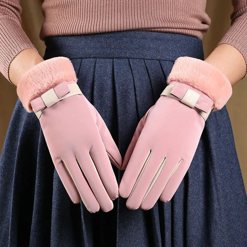 Ski Winter Gloves For Women Touchscreen Warm Outdoor Cycling Driving Motorcycle Cold Fur Sports Windproof Non-Slip Female Glove
Ski Winter Gloves For Women Touchscreen Warm Outdoor Cycling Driving Motorcycle Cold Fur Sports Windproof Non-Slip Female Glove
