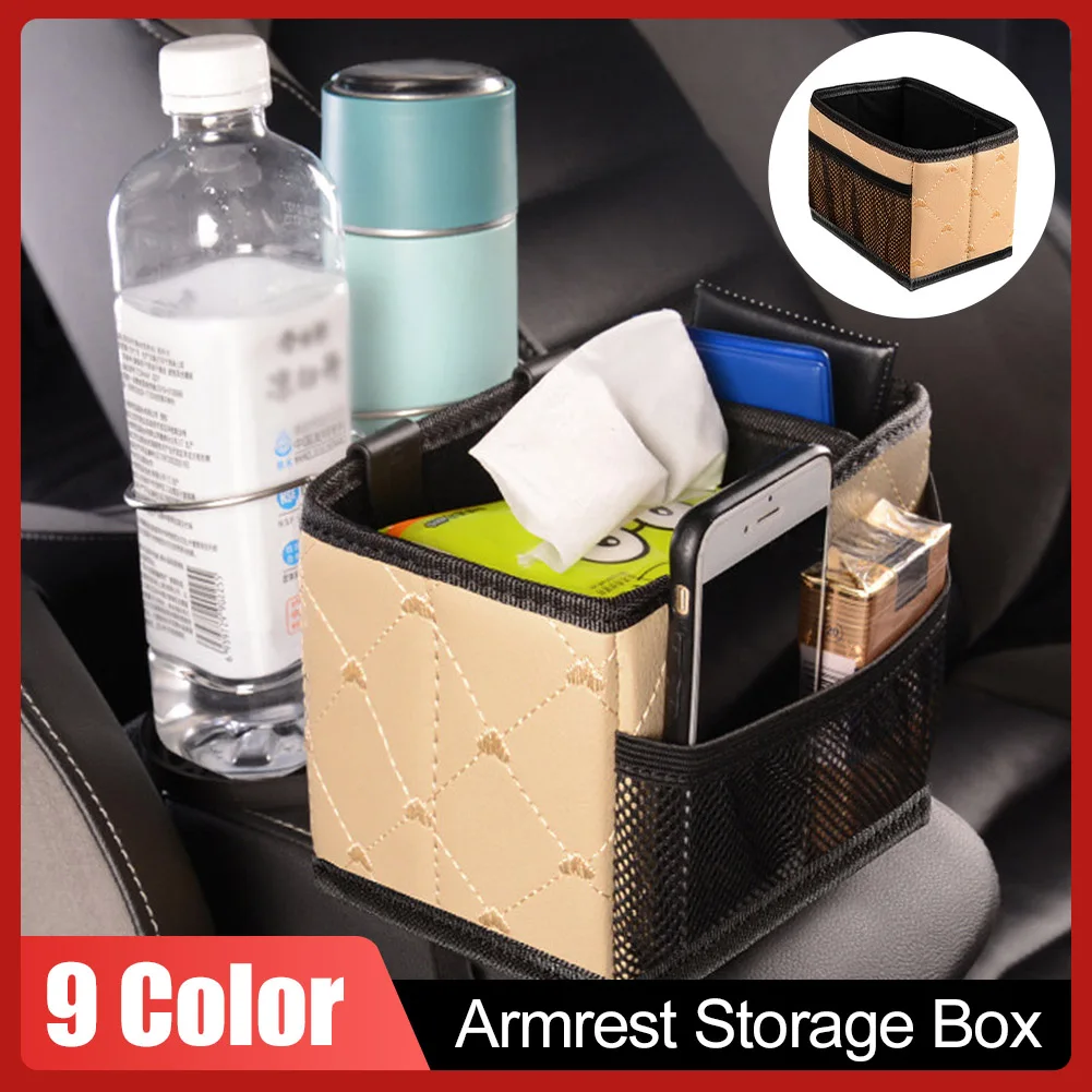 Car Armrest Storage Box with 2 Folding Cup Holder PU Leather Tissue Holder Multifunction Center Console Water Cup Organizer Tool
Car Armrest Storage Box with 2 Folding Cup Holder PU Leather Tissue Holder Multifunction Center Console Water Cup Organizer Tool