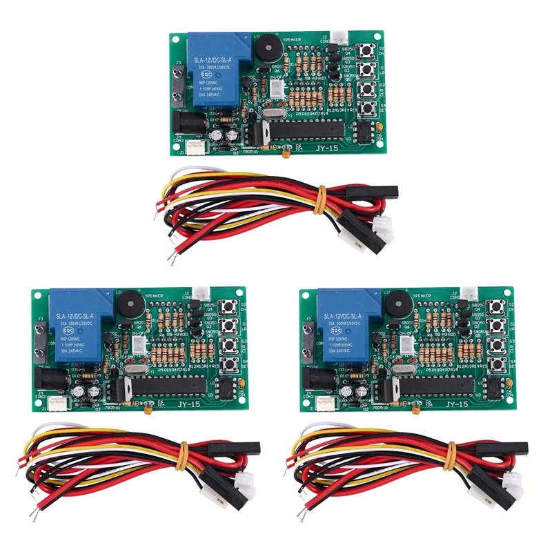3X Jy-15A Timer Board Timer Controller Power Supply for Coin Opearted Pump Washing Machines Massage Chairs Chargers
3X Jy-15A Timer Board Timer Controller Power Supply for Coin Opearted Pump Washing Machines Massage Chairs Chargers