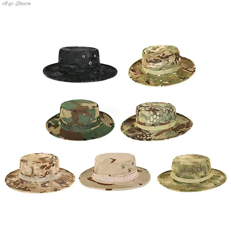1pc Camouflage Hat Tactical Army Bucket Hats Military Multicam Panama Summer Cap Hunting Hiking Outdoor Camo Sun Caps Men
1pc Camouflage Hat Tactical Army Bucket Hats Military Multicam Panama Summer Cap Hunting Hiking Outdoor Camo Sun Caps Men
