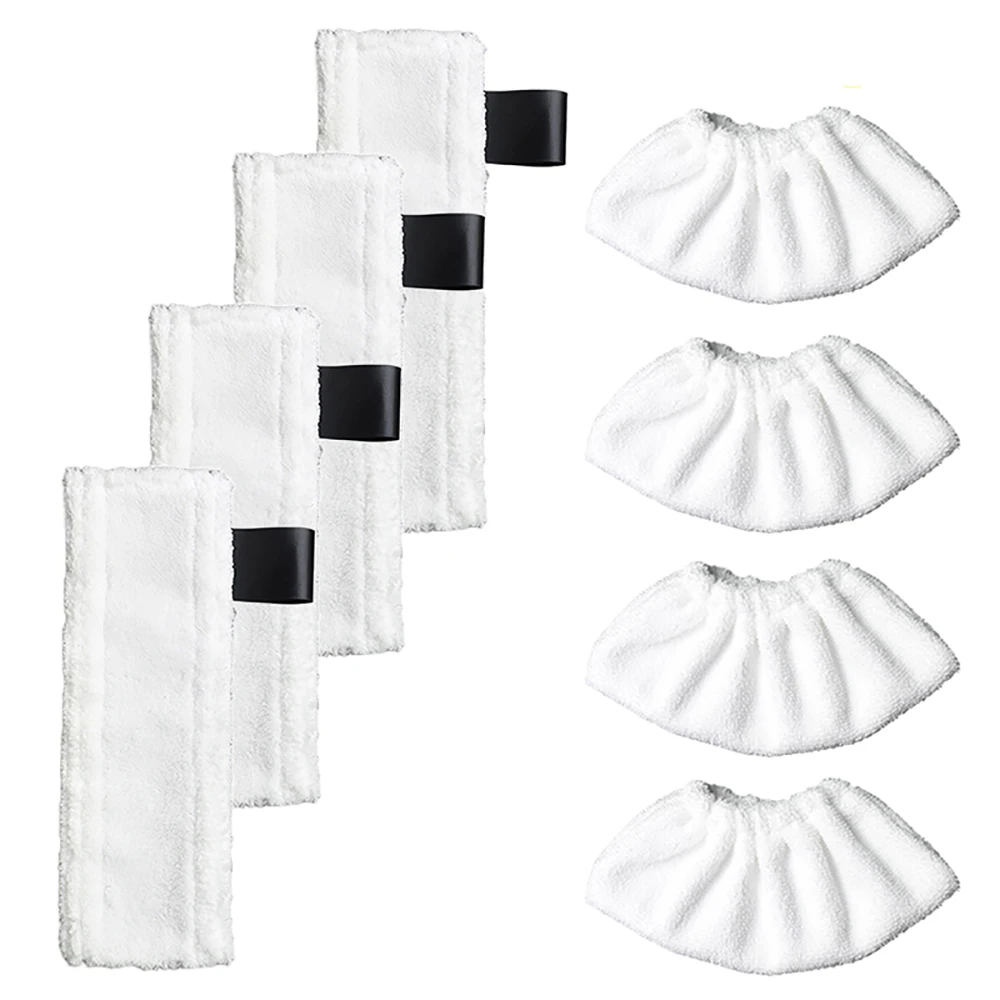 Washable Cloth (4 for Floor Nozzles + 4 for Hand Nozzles) for Karcher EasyFix SC2,SC3,SC4,SC5 Steam Cleaners
Washable Cloth (4 for Floor Nozzles + 4 for Hand Nozzles) for Karcher EasyFix SC2,SC3,SC4,SC5 Steam Cleaners